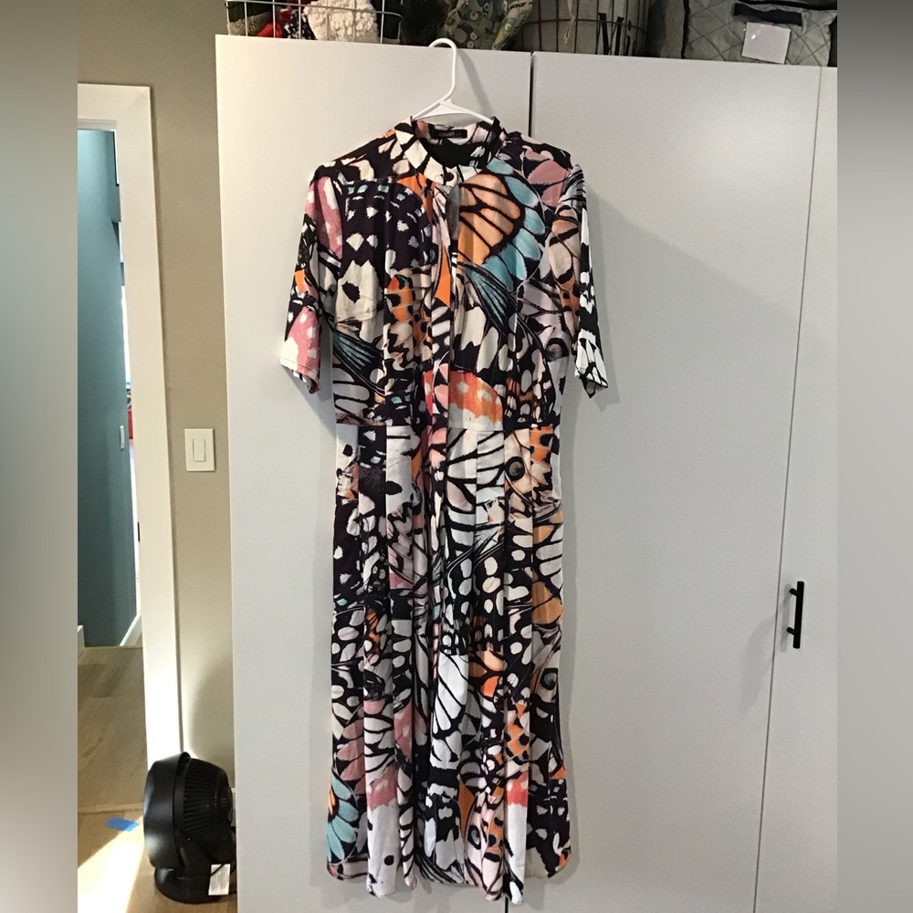 Eshakti.  Dress.  Butterfly design